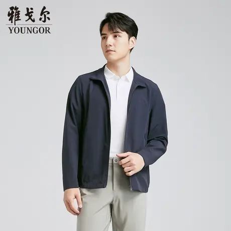 【商场同款】雅戈尔男士单夹克秋冬新款官方商务休闲单夹克外套男图片