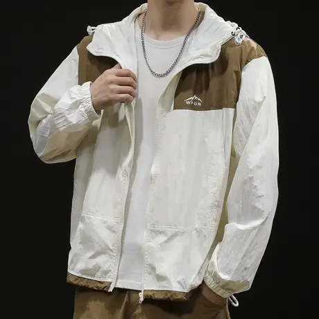 轻薄冰丝防晒衣男士夏季户外防晒服新款钓鱼外套男款防紫外线速干图片