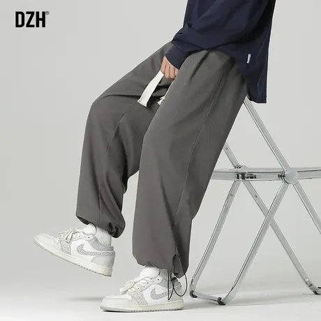 男士休闲束脚裤男潮牌秋季裤子2023新款ins潮百搭运动裤宽松男裤商品大图