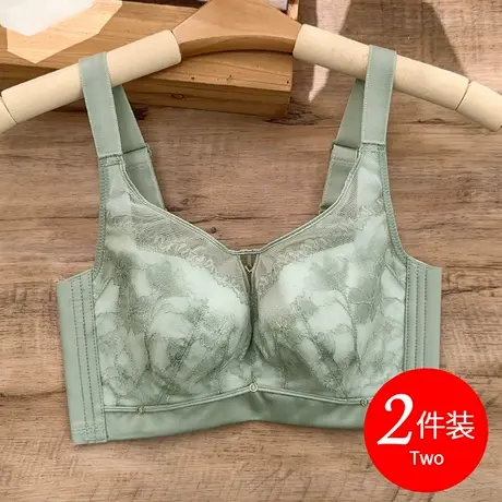 内衣女大胸显小文胸薄款超薄0.1cm侧收副乳防下垂上托无钢圈胸罩商品大图