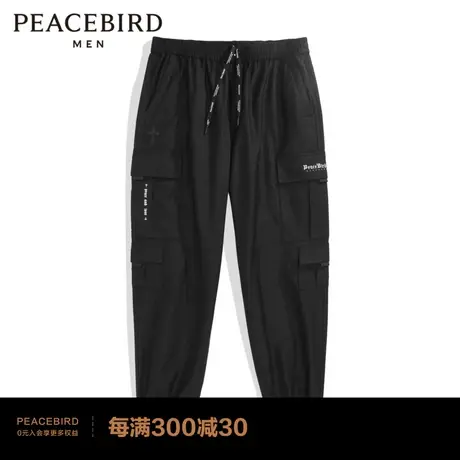 太平鸟男装 工装裤男潮流街头束脚休闲裤B2GLC2279图片
