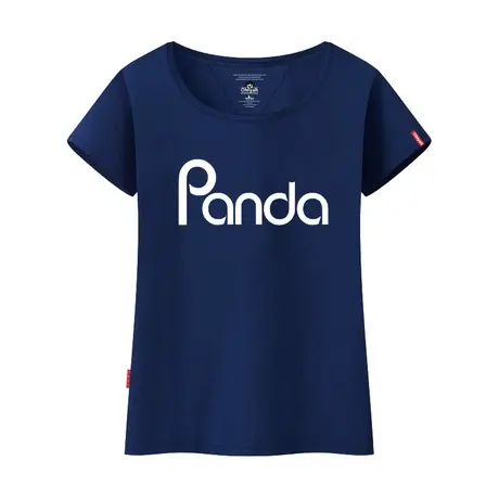 Ohlyah2023新款修身简约字母短袖T恤女装大码休闲运动百搭打底衫图片