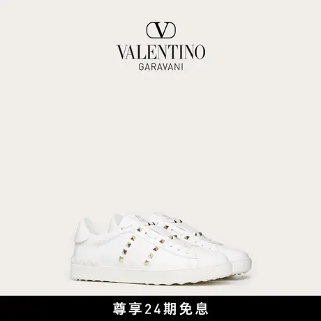 [12期免息]华伦天奴VALENTINO男士 ROCKSTUD UNTITLED 小白鞋商品大图