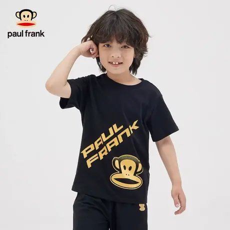 大嘴猴童装男童短袖t恤2023年夏季新品半袖中大儿童纯棉上衣体恤商品大图