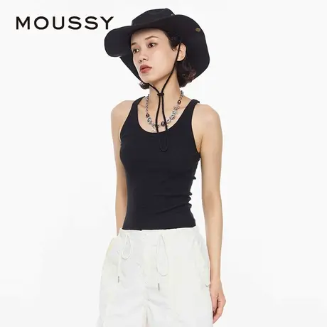 MOUSSY 夏季随性舒适clean fit简约风基础款吊带010HS780-0510图片
