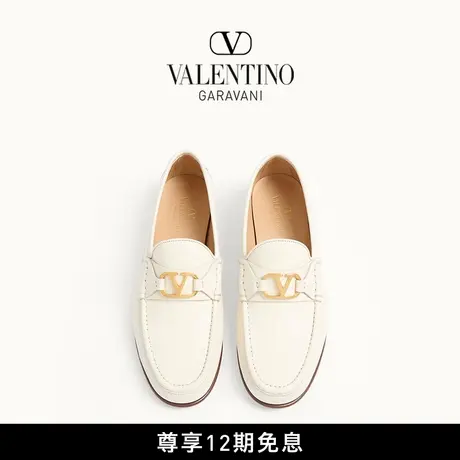 [12期免息]华伦天奴VALENTINO男士 VLOGO SIGNATURE 羊皮乐福鞋商品大图