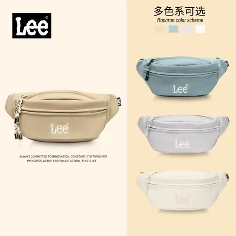 Lee单肩包女运动时尚斜挎包男腰包通勤胸包学生休闲百搭轻便背包商品大图