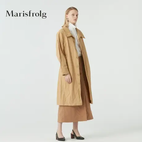 【奥莱清仓保暖季特价 】玛丝菲尔风衣商品大图