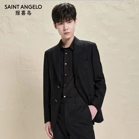 【ONE 系列】报喜鸟秋季新款男士商务正装西服套装时尚西服西裤男商品大图