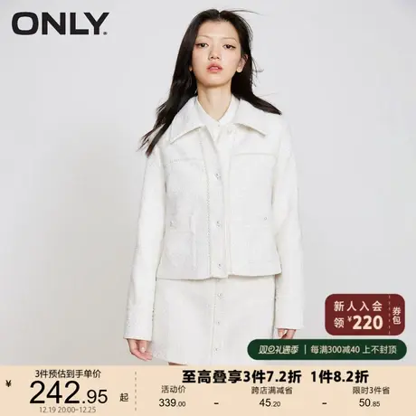 ONLY奥莱夏季时尚潮流气质短款长袖风衣外套女图片