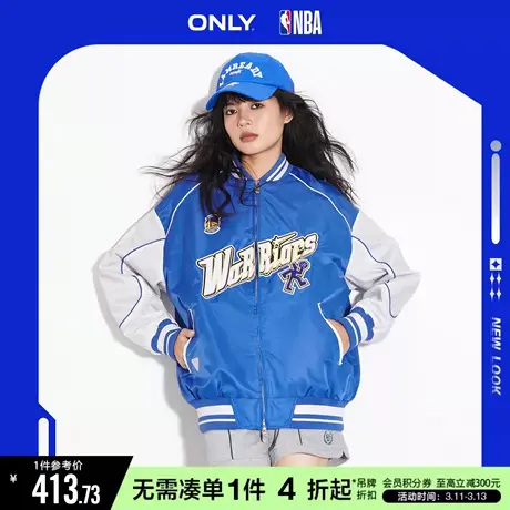 ONLY冬季NBA联名款棒球服短款外套女|123136029图片