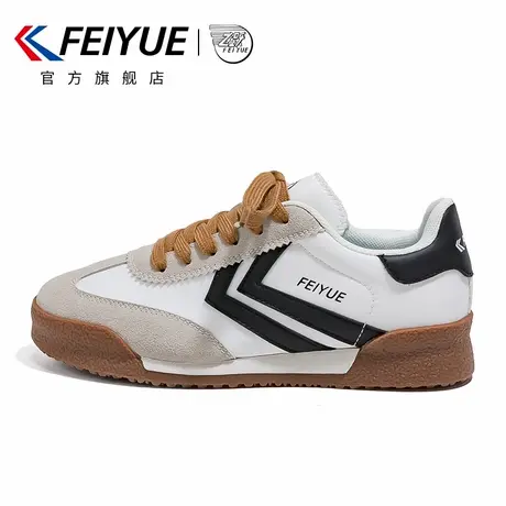 feiyue/飞跃女鞋德训鞋女2025春季新款爆款休闲百搭透气小白鞋子商品大图