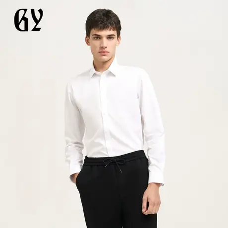 雅戈尔奥莱 GY男装秋季基础百搭潮流时尚舒适长袖衬衫商品大图