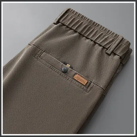 2024年新款春季高端商务男士西裤春秋款修身小脚休闲裤子春天男装商品大图