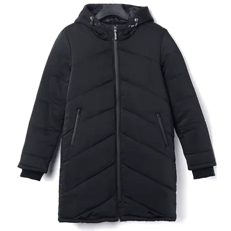 伟臣潮牌大码男装冬装加厚保暖棉衣男士加肥加大中长款棉服胖子装商品大图