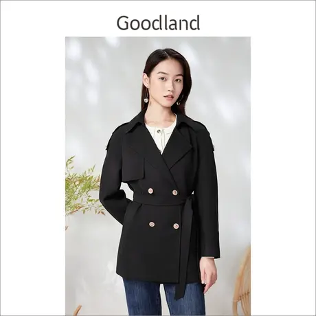 【百亿补贴官方直播】音儿美地女装新款风衣商品大图