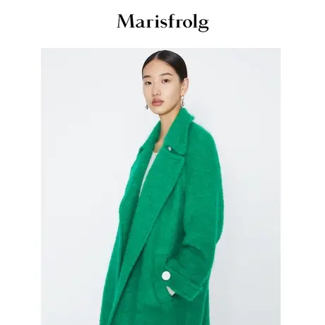 【奥莱清仓保暖季特价 】玛丝菲尔毛呢外套商品大图