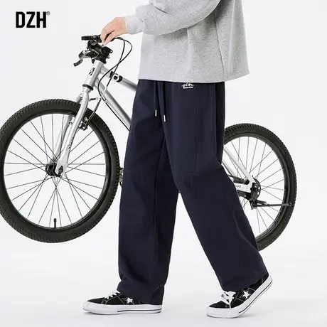 男士直筒裤男春夏款宽松裤子男款工装裤潮牌男裤2023新款休闲长裤商品大图