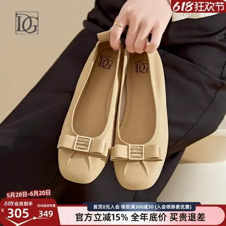 【羊皮】浅口单鞋女平底鞋2025年新款秋正装皮鞋上班穿搭妈妈鞋子图片