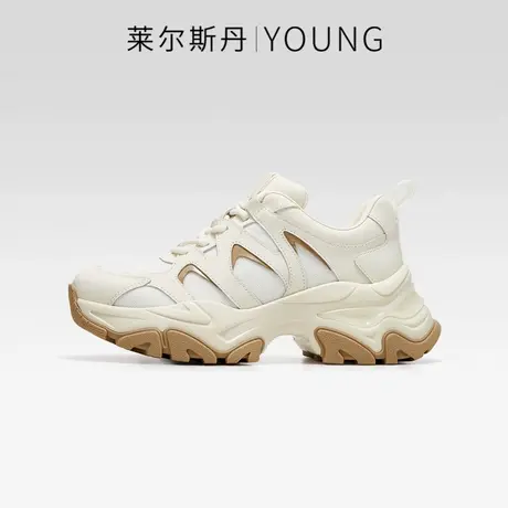 莱尔斯丹2023秋季新款Y系列时尚低帮休闲厚底舒适老爹女鞋4T58404商品大图