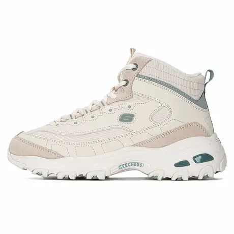 斯凯奇（Skechers）女鞋冬季24新款加绒保暖老爹鞋厚底增高熊猫鞋商品大图