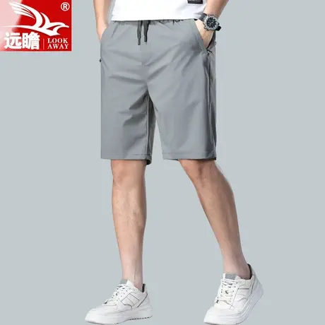 夏天冰丝休闲短裤男夏季薄款男士五分裤男装百搭2023新款中裤男款商品大图