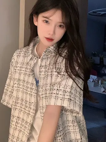 防晒外套女夏季薄款小香风短袖上衣时尚休闲运动开衫棒球服ins潮图片