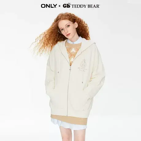 【直播专享】ONLY冬季GB TEDDY BEAR联名款OVERSIZE卫衣商品大图