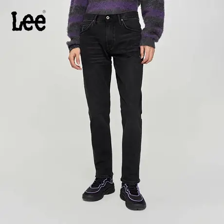 Lee商场同款23秋冬新品暖岩恒温726黑灰色男牛仔裤保暖LMB1007262图片