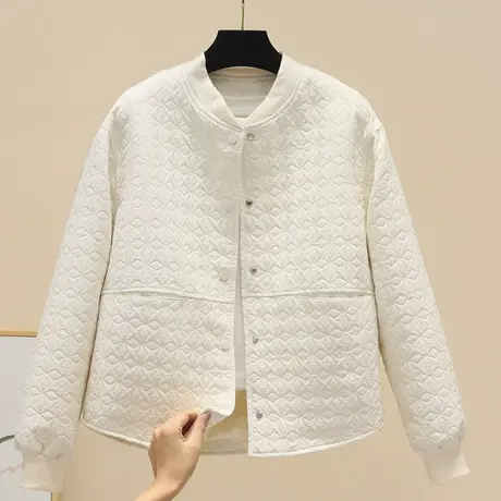 秋装外套女2023年新款韩版宽松短款小个子棒球服休闲百搭减龄夹克商品大图