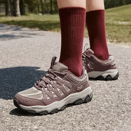 Skechers斯凯奇夏男女同款跑步鞋抓地徒步休闲运动透气户外登山鞋商品大图