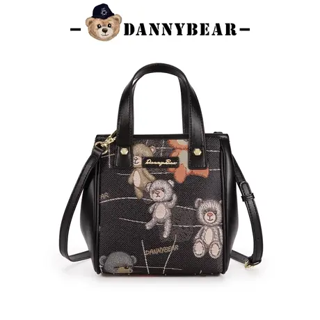 丹尼熊手提斜挎包女包新品小众休闲小熊布包菜篮子DKB2825003商品大图