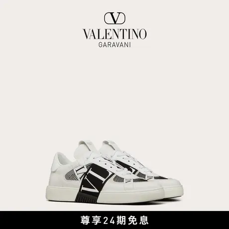 [礼物][24期免息]华伦天奴VALENTINO男士 VL7N 低帮小牛皮运动鞋商品大图