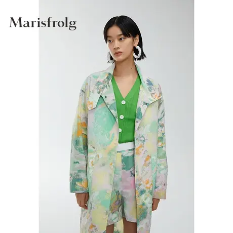 【奥莱清仓保暖季特价 】玛丝菲尔风衣商品大图