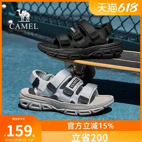 骆驼男款凉鞋运动款2025夏季新款外穿户外透气防滑涉水溯溪休闲鞋商品大图