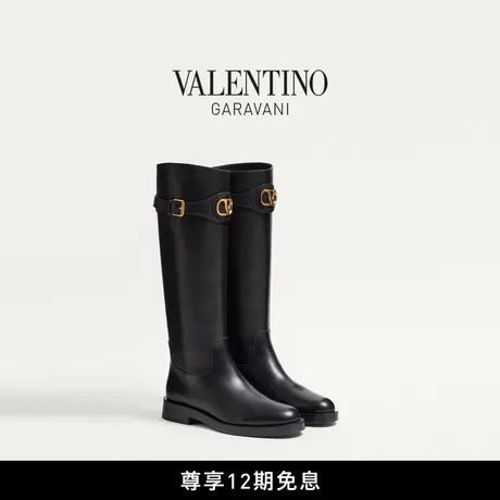 [新品上市]华伦天奴VALENTINO女士 VLOGO SIGNATURE 小牛皮靴商品大图