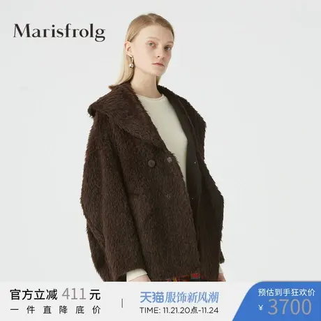 Marisfrolg玛丝菲尔冬季新款专柜同款毛呢外套商品大图