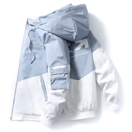 工装外套男士秋季2023新款夹克韩版潮牌学生棒球服男装薄衣服褂子商品大图