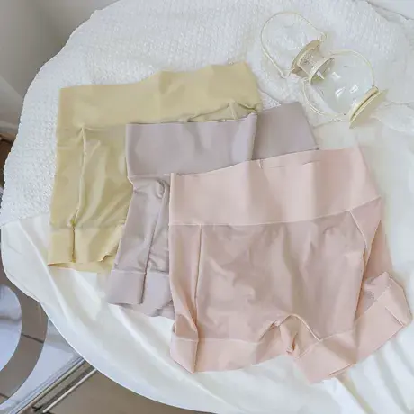 轻薄无痕高腰安全裤防走光免穿内裤二合一女士保险打底短裤夏薄款商品大图