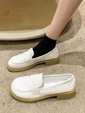 厚底玛丽珍小皮鞋女2023新款英伦风乐福鞋法式温柔晚晚鞋单鞋夏款商品大图