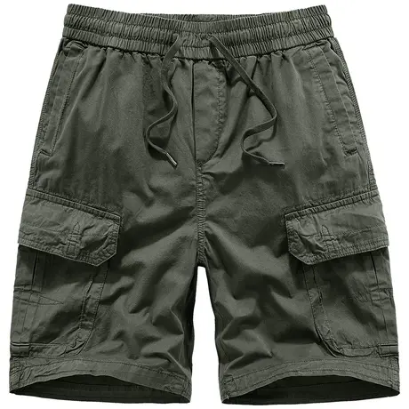 VIP工装短裤男夏季薄款宽松直筒休闲五分裤大码运动沙滩中裤潮流商品大图