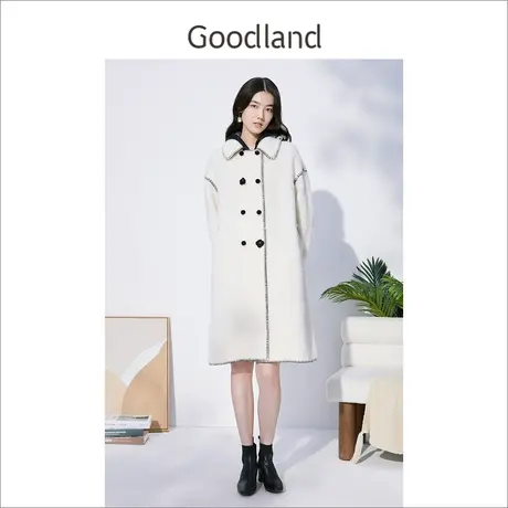 【百亿补贴官方直播】音儿美地女装新款毛呢外套商品大图