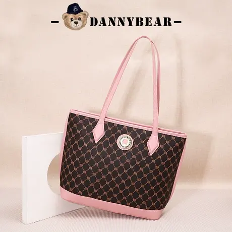 丹尼熊单肩托特包大容量女包可放电脑iPad通勤时尚百搭DKB2826033商品大图