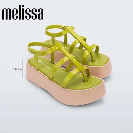 Melissa梅丽莎新款女士夹趾时尚休闲厚底凉鞋果冻鞋33732商品大图