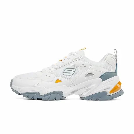 Skechers斯凯奇男鞋春夏季款二代机甲鞋白芒之心跑步鞋运动老爹鞋商品大图