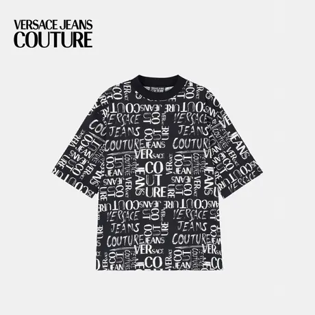 【限时优惠】VERSACE JEANS COUTURE 男士T恤时尚印花短袖商品大图