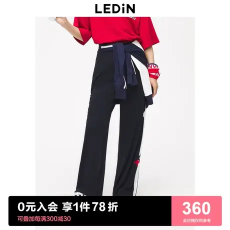 乐町四芒星休闲运动裤23年春夏休闲裤C3GBD2402商品大图