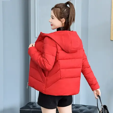 2023冬季新款羽绒棉服棉衣女外套学生宽松韩版ins面包服短款棉袄图片