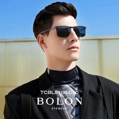 BOLON暴龙近视墨镜23新品飞行员防紫外驾驶太阳镜带度数TCBL8108图片