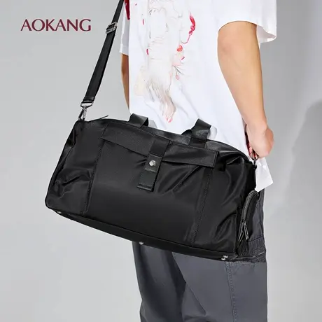 奥康旅行袋2026春季新款男手提旅行包大容量防水健身包出差行李包图片